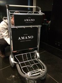 AMANO Hotel - Gep&auml;ckwagen Beschilderung