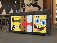 Spongebob Potsdamer Platz - Promotion Container