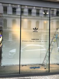 adidas Original Store | Schaufenster Branding